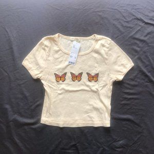 Truly Madly Deeply Urban Outfitters crop top
